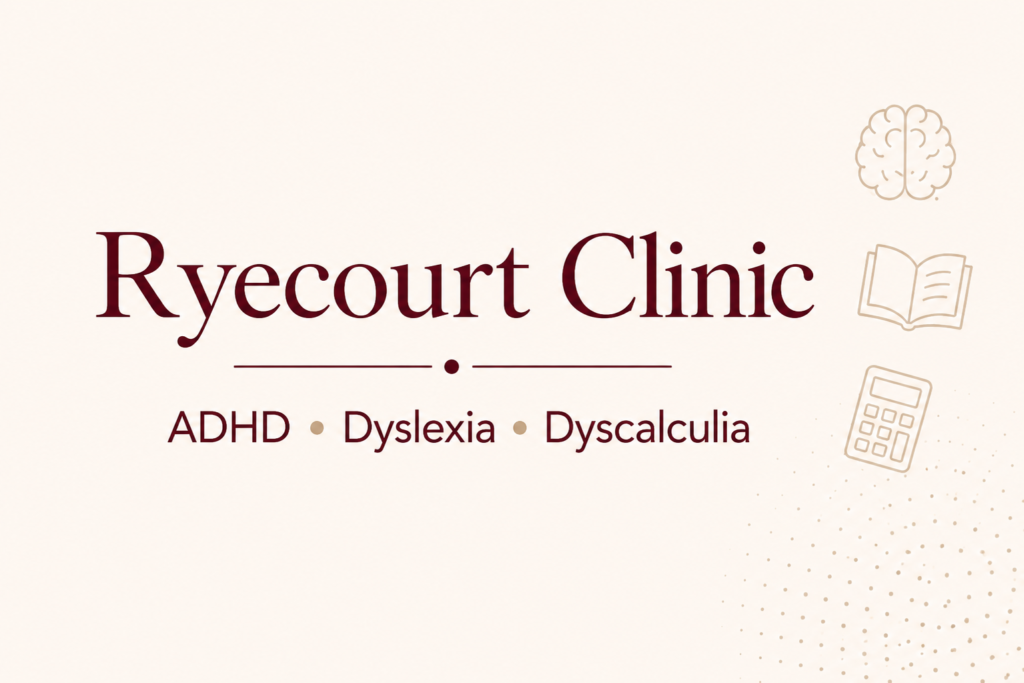 Psychological and Educational Assessments at Ryecourt Clinic – ADHD, Dyslexia and Dyscalculia
